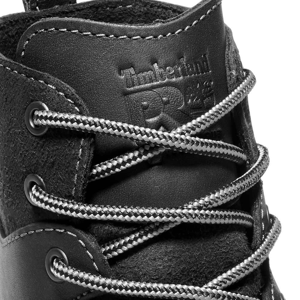 Botas de Trabajo Timberland Argentina Mujer - Pro® Hightower 6” Alloy Toe - Negras - QNRFYI-271